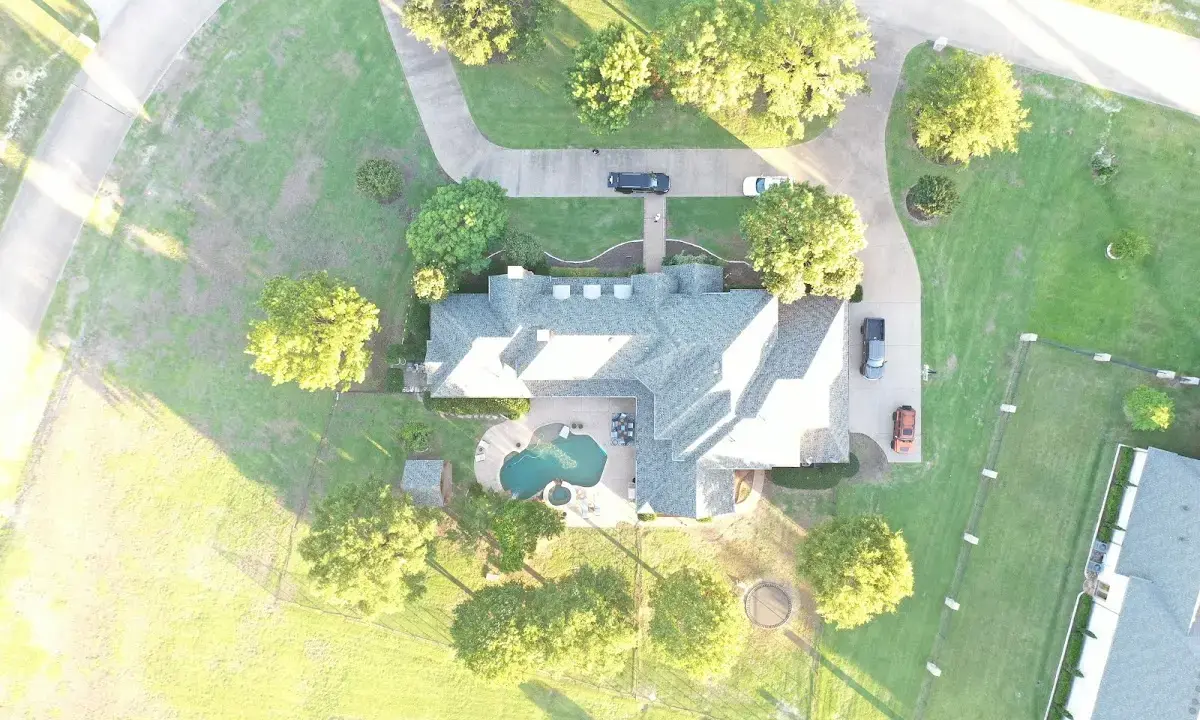 New shingle roof installation on a home in Muskogee